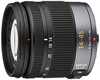 【中古】(非常に良い)パナソニック 標準ズームレンズ マイクロフォーサーズ用 ルミックス G VARIO 14-45mm/F3.5-5.6 ASPH/MEGA O.I.S. H-FS014045