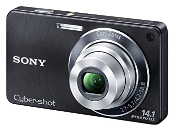 【中古】(人並み外れたに好いたらしい)ソニー SONY デジタル写真機 Cybershot W350 黒いこと DSC-W350/B