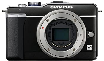 【中古】(非常に良い)OLYMPUS ミラーレス一眼 PEN E-PL1ボディ ブラック E-PL1 BODY BLK