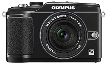 【中古】OLYMPUS ミラーレス一眼 E-PL2 パンケーキレンズキット ブラック E-PL2 PKIT BLK|お取り寄せ本舗 KOBACO