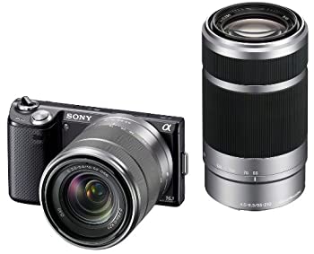【中古】ソニー SONY ミラーレス一眼カメラ α NEX-5N ダブルズームレンズキット ブラック NEX-5NY/B｜お取り寄せ本舗 KOBACO