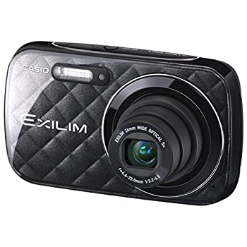 【中古】(人並み外れたに似つかわしい)CASIO EXILIM デジタル写真機 1610万絵素 広角26粍 黒いこと EX-N10BK