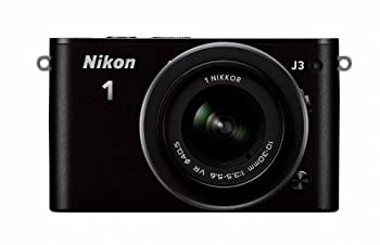 【中古】(非常に良い)Nikon ミラーレス一眼 Nikon 1 J3 ボディー ブラック N1J3BK