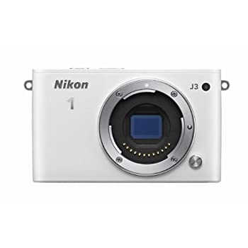 【中古】(非常に良い)Nikon ミラーレス一眼 Nikon 1 J3 ボディー ホワイト N1J3WH 25,907円
