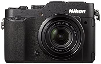 【中古】(人並み外れたに似つかわしい)Nikon デジタル写真機 COOLPIX P7800 大差しわたし水晶体 バリ一角液晶 黒いこと P7800BK