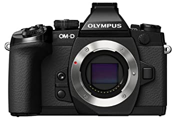 【中古】(非常に良い)OLYMPUS ミラーレス一眼 OM-D M1 ボディ ブラック 防塵 防滴 OM-D E-M1 BODY BLK