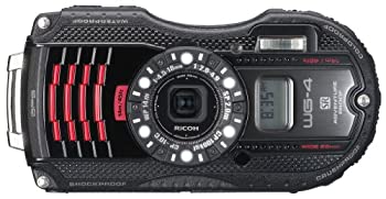 【中古】RICOH 防水デジタルカメラ RICOH WG-4GPS ブラック 防水14m耐ショック2.0m耐寒-10度 RICOH WG-4GPSBK 08543｜お取り寄せ本舗 KOBACO