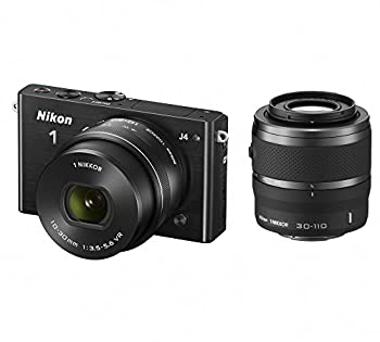 【中古】Nikon ミラーレス一眼 Nikon1 J4 ダブルズームキット ブラック J4WZBK|お取り寄せ本舗 KOBACO