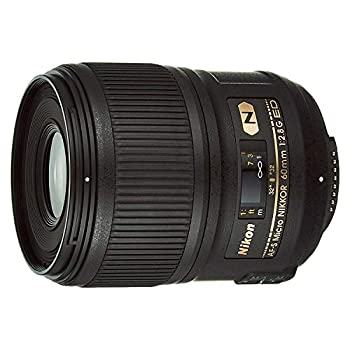 【中古】(非常に良い)Nikon 単焦点マイクロレンズ AF-S Micro 60mm f/2.8G ED フルサイズ対応