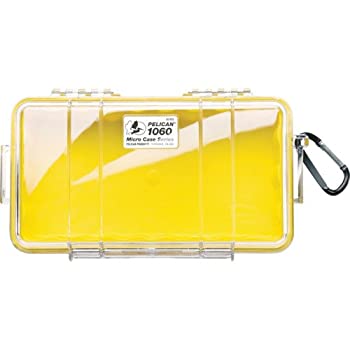 【中古】(非常に良い)PELICAN ハードケース 1060 N 0.8L イエロー 1060-027-100