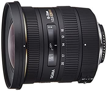 【中古】SIGMA 超広角ズームレンズ 10-20mm F3.5 EX DC HSM ニコン用 APS-C専用 202552