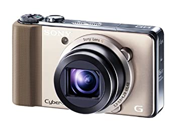 【中古】(人並み外れたに似つかわしい)ソニー SONY デジタルスチルカメラ Cybershot HX9V 1620万絵素CMOS 光学x16 ゴールド DSC-HX9V/N