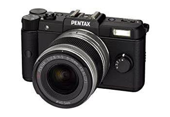 【中古】(非常に良い)PENTAX ミラーレス一眼 Q 02ズームレンズキット ブラック Qマウント PENTAXQ02LKBK