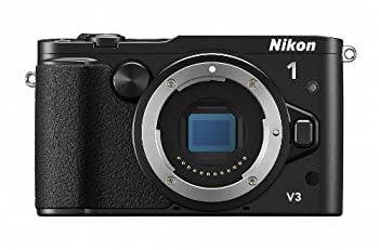 【中古】(非常に良い)Nikon ミラーレス一眼Nikon 1 V3 ボディ ブラック N1V3BK