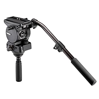 【中古】(非常に良い)Velbon フリュード雲台 FHD-81 大型 スライド式クイックシュー対応 アルミ製 φ75ボール式三脚対応 470249