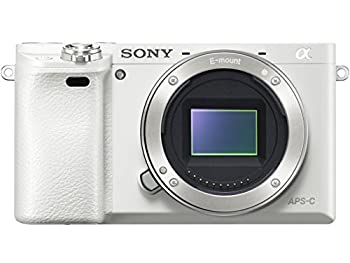 ソニー SONY ミラーレス一眼 α6000 ボディ ホワイト カメラ・ビデオ