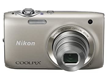 【中古】(非常に良い)NikonデジタルカメラCOOLPIX S3100 シャンパンシルバー S3100SL