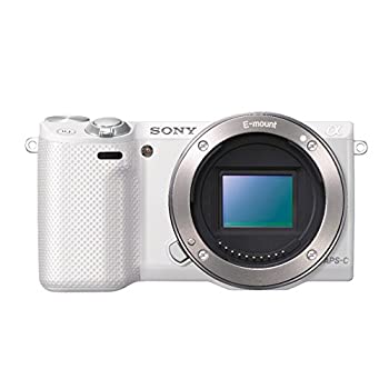 【中古】(非常に良い)ソニー SONY ミラーレス一眼 α NEX-5R パワーズームレンズキット キットレンズ:E PZ 16-50mm F3.5-5.6 OSS ホワイト NEX-5RL/W