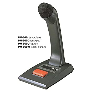【中古】TOA 卓上型マイク リモート機能付 PM-660W|お取り寄せ本舗 KOBACO