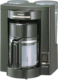 【中古】(非常に良い)TOSHIBA コーヒーメーカー ブラック HCD-L50M(K)