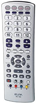 【中古】ELPA 多役立つこと好意をもってば遠隔操作 RC-19D