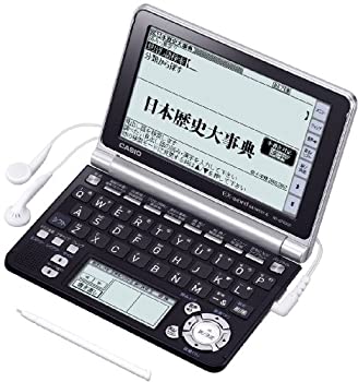 【中古】(非常に良い)CASIO Ex-word 電子辞書 XD-GF6550BK ブラック 音声対応 130コンテンツ収録 多辞書総合モデル クイックパレット付き5.7型(横117.0×縦66.1mm)タ