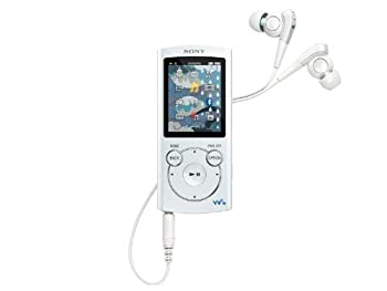 【中古】(人並み外れたに好いたらしい)SONY ウォークマン S続きもの [記憶装置印字機] 8GB 白いこと NW-S764/W