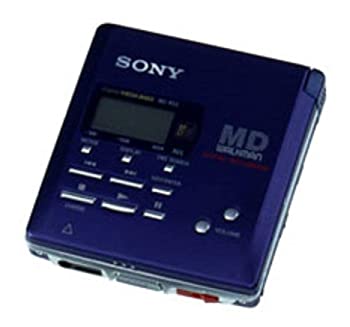 【中古】(人並み外れたに好いたらしい)SONY ソニー MZ-R55 青味 携帯型MDリコーダー （MDLP非相応う/吹き込み/生まれ変わり兼用機/録再/MDウォークマン）