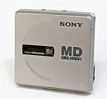 予約】 非常に良い SONY ソニー MZ-E35-S シルバー ポータブルMD