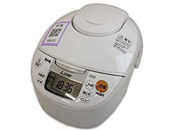 【中古】三菱電機 IHジャー炊飯器 5.5合炊き 白いこと NJ-NH106-W