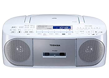 【中古】(未当てはめる･未開封品)東芝 ラジカセ TY-CDS7(S) [しろがね色]