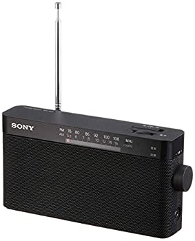 【中古】(未使用･未開封品)ソニー SONY ハンディーポータブルラジオ ICF-306 : FM/AM/ワイドFM対応 ブラック ICF-306 B