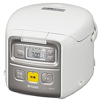 【中古】タイガー魔法瓶(TIGER) 炊飯器 一人暮らし用「3合炊き」 ホワイト 0.54L JAI-R551-W