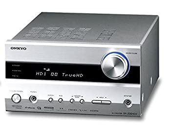 【中古】ONKYO AV真っただ中 5.1ch相応う 最高限度最終生産物30W×5 しろがね色 SA-205HDX(S)