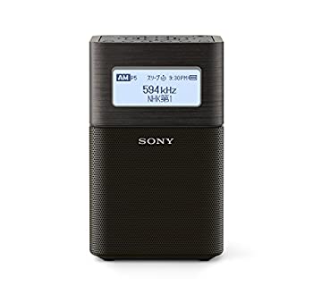 【中古】(非常に良い)ソニー SONY ホームラジオ SRF-V1BT : FM/AM/ワイドFM/Bluetooth対応 ブラック SRF-V1BT B