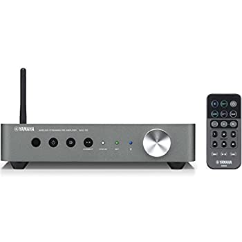 【中古】ヤマハ ワイヤレスストリーミングアンプ Bluetooth MusicCast 相応う プリアンプ型 まっ黒いしろがね色 WXC-50(SD)
