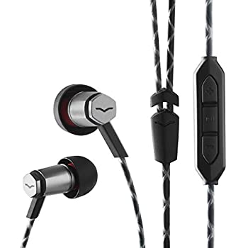 【中古】(人並み外れたに好いたらしい)V - MODA Forza Metalloインイヤーヘッドホンwith 3名取り草リモート\u0026マイクロホン???SamsungとAndroidデバイス、ガンメタルブラック FRZM-A-GUNBLACK