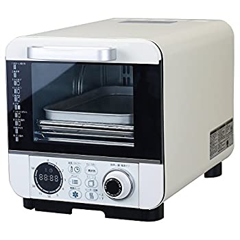【中古】(非常に良い)ピエリア オーブントースター ノンオイルフライ 温度調節機能付 コンパクトタイプ COR-100B