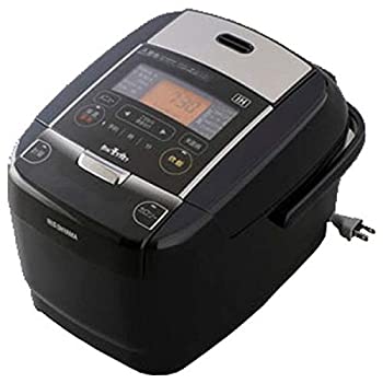 【中古】アイリスオーヤマ IHジャー炊飯器（3合炊き）IRIS OHYAMA ブランド名測り炊きIH炊飯器 KRC-集積回路30-B