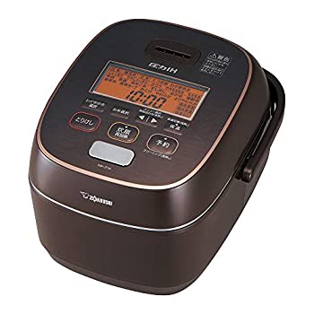 【中古】象印 炊飯器 圧力IH式 5.5合 極め炊き 鉄器コート豪熱羽釜 ブラウン NW-JT10-TA|お取り寄せ本舗 KOBACO