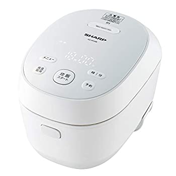 【中古】読みやすい IHジャー炊飯器 3合 PLAINLY続きもの 匠の火加減 白いこと KS-HF05B-W