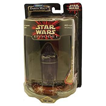 【中古】(非常に良い)STAR WARS EPSODE1 ライトアップ・ホログラフフィギュア　ダースモール