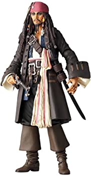 【中古】特撮リボルテック025 パイレーツ・オブ・カリビアン ジャック・スパロウ ノンスケール ABS&PVC製 塗装済み アクションフィギュア