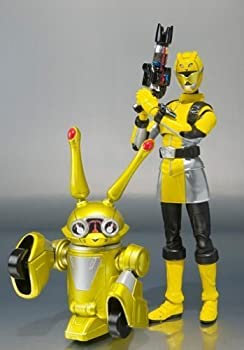 【中古】(非常に良い)S.H.フィギュアーツ 特命戦隊ゴーバスターズ イエローバスター＆ウサダ・レタス（魂ウェブ限定）