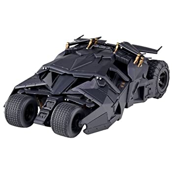 【中古】特撮リボルテック043 バットマン・ビギンズ ダークナイト ダークナイト・ライジング バットモービルタンブラー ノンスケール ABS&PVC製 塗装済み|お取り寄せ本舗 KOBACO