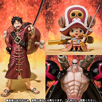 【中古】(非常に良い)フィギュアーツZERO ONE PIECE FILM Z 決戦服Ver.セット（ルフィ・チョッパー・フランキー）