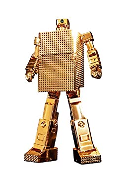 【中古】(未使用・未開封品)超合金魂黄金戦士ゴールドライタンGX-32Rゴールドライタン24金メッキ仕上げ約130mm(ロボ形態時)ABS&PVC&ダイキャスト製塗装済み可動フィ画像