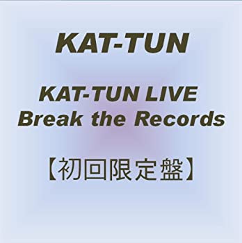 【中古】(未使用･未開封品)KAT-TUN LIVE Break the Records 【初回限定盤】 [DVD]