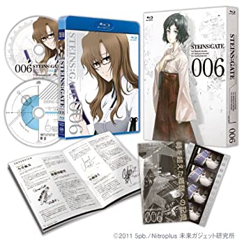 【中古】(未使用･未開封品)STEINS;GATE Vol.6【初回限定版】 [Blu-ray]