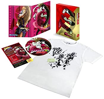 【中古】(非常に良い)ジョジョの奇妙な冒険 Vol.6 (柱の男オリジナルデザインTシャツ、全巻購入特典フィギュア応募券付き)(初回限定版) [Blu-ray]